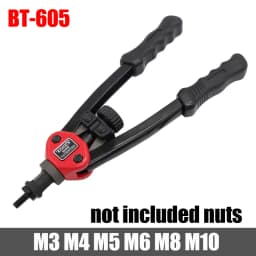 HIFESON rivet nut tool Insert Manual Riveter Threaded Nut Riveting Rivnut Tool for Nuts M3 M4 M5 M6 M8 M10 M12