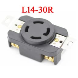 America NEMA 20A 30A Industry Twist Lock Power Socket L14-30R 6-30R 18-30R 19-30R 21-30R L5-30R 20R US Wiring Connector Outlet