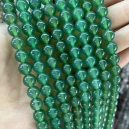 4 6 8 10 MM Natural Colorful Agates Round Loose Stone Beads For Jewelry Making Charm Diy Bracelet Necklace Earrings Material
