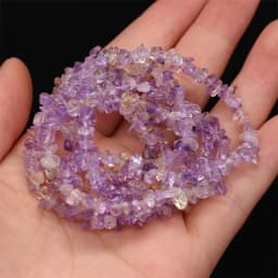 Natural Stone Beads Irregular Lapis Lazuli Fluorite Freeform Chip Gravel Bead for Jewelry Making Necklace Bracelet for Women
