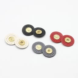 5Sets/lot Bag Magic Buttons Genuine Leather Bag Round Buckle Handmade Wallet Card Pack Buckles for DIY Handbag Accessories