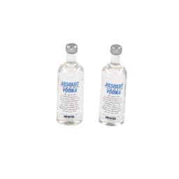 1set 1/12 Doll House Miniature Resin Vodka Bottle Wine Glass Set Simulation Drink Model Toy Mini Decoration Dollhouse Accessorie
