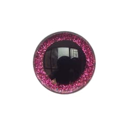 20pcs Big Plastic Safty Glitter Eyes For Toys Soft Animal DIY Doll Eye Toy Glass Clear 3D 9/10/12/14/16mm Fabric