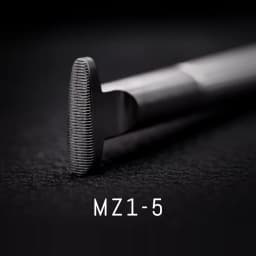 SOZO MZ1 Leather Work Stamping Tool Thumbprint Horizontal In Sheridan Saddle Making Carving Stamps 304 Stainless Steel