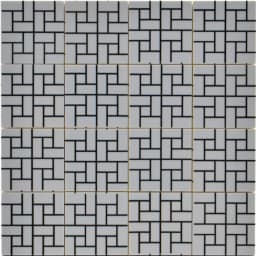 Custom Printed Brick Tiles Decorated Detailed Block Floor wall 2*2 MOC City Construction Building Toys 20PCs/lot