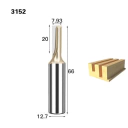 HUHAO 1pc 1/2 1/4 Shank Cleaning Bottom Engraving Slab Surfacing Flattening Router Bit Woodworking Tool CNC Cutter 6-50mm