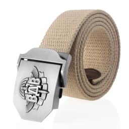 SupSindy Men Canvas Belt 3D Russian Airborne Troops VDV Metal Buckle Jeans Belts for Men Army Military Tactical Belts Male Strap