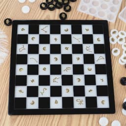 Handmade Chess Set and Checker Game Board Resin Casting Mold International Checkers Toy Silicone Mould Epoxy Resin Craft