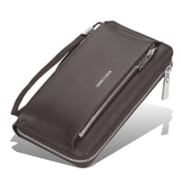 Baellerry Men Clutch Bag Large Capacity Wallet Cell Phone Pocket Credit Card Holder High Quality Multifunction Purse For Male