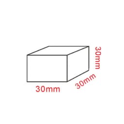 Acrylic Plexiglass Square Stamping Transparent Block Cosmetics Display Stand Photography Props Dolls Perfume Ring Jewelry Holder