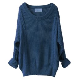 Clearance Wool Women Knitted Sweater Winter Bat Long Sleeve Pullover Autumn Female O-Neck Solid Jumper Loose Casual Top Clothing