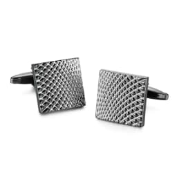 High quality metal Cufflinks Hand carved laser smooth Cuff-links Golden Silvery Black cuff button  Successful men's jewelry gift