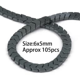 Natural Black Hematite Round Beads Star Heart Column Irregular Shape For Jewelry Making DIY Charms Bracelets Accessories 15''