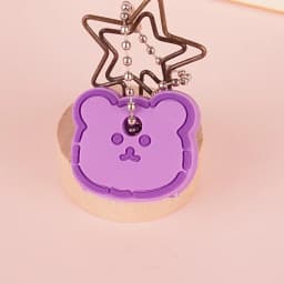 New Product Cartoon Silicone Protective Keychain Case Cover for Key Control Dust Cartoon Keyrings Holder Organizer Home Supplies