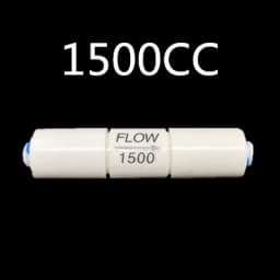 RO Water System Waste Water Flow Regulater Restrictor 1/4" OD Hose Reverse Osmosis Quick Pipe Fittiing 300CC 450CC 800CC 1500CC