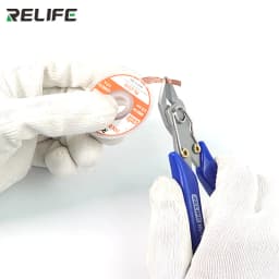 RL0001 Precision Cutting Pliers Cutting Side Snips Nipper Hand Tools Electrical Wire Cable Cutters for Motherboard PCB Wire Cut
