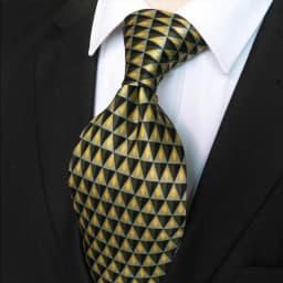Classic Vintage Mens Tie Handmade 10cm 100% Silk Printed Necktie Geometric Checked Jacquard Ties For Man Business Wedding Gift