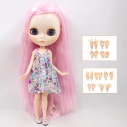 ICY DBS Blyth doll jointed body 30CM BJD nude doll and nude doll clothes shoes handmade set fashion doll girl gift