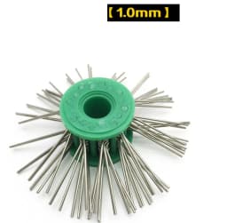Mounted Matt Brush for Gold Silver Metal Surface Sanding Polishing Steel Wire Texturing Brushes Jewelry Tools