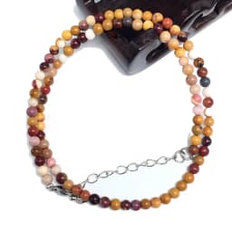 Ladies Natural Labradorite Tiger Eye Stone Agate 4mm Beads Necklace Collier Femme Choker Wedding Bridal Jewelry Party Gifts
