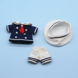 Cute Ob11 Sailor Suit Obitsu11 School Clothes P9 Uniform Set Doll Navy suit Fit For BJD12, Cu-Poche,GSC, Molly,Middle Blyth