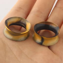 2pcs Silicone Flexible Ear Flesh Tunnel Plug Piercing Mixed Color Earlet Gauges Expansion Piercing Fashion Jewelry 6MM-25MM