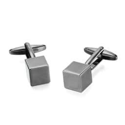 High quality metal Cufflinks Hand carved laser smooth Cuff-links Golden Silvery Black cuff button  Successful men's jewelry gift