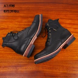 XW400 RockCanRoll Super Quality Size 35-52 Handmade Goodyear Welted Durable Italian Cowhide Boots Custom Made Available