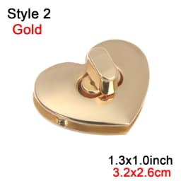 1Pcs Metal Durable Clasp Turn Lock Twist Lock for DIY/Repair Handbag Purse Luggage Hardware Closure Bag Parts Accessorie