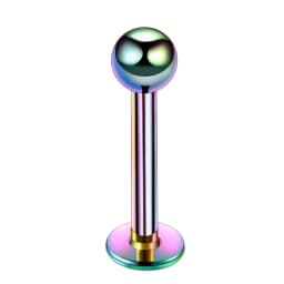 1PC Steel Gem Labret Piercings 16G Lip Ring Crystal Lip Helix Piercing Tragus Earring CZ Cartilage Stud Body Piercings Jewelry