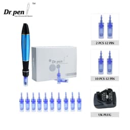Dr Pen Ultima A1 Microneedling Professional Derma Pen A1 Wireless Button 5 Levels Adjustment Scars Stretch Marks Helpful