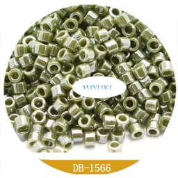 Japan Miyuki Delica Beads DB-1562 18-Color Solid Color Pearly Lustre Series 5G Beads for Jewelry Making
