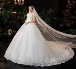 Best Selling 2024 Long Sleeve V Neck Lace Wedding Dress 2026 Vintage Bride Bridal Ball Gown Modest Wedding Dresses Customized