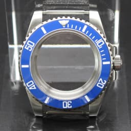 40mm Cases Men's Watch Ceramic Bezel Sapphire Glass Fit NH35 NH36 ETA 2824 Miyota 8215 Movement 28.5mm Dial Submariner Parts