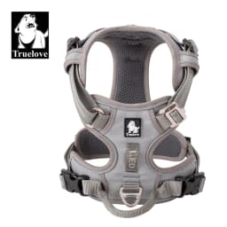 Truelove Pet Harness Nylon Webbing with Bright Reflection Adjutable Aluminum Alloy for Big Medium Small Dog TLH56512