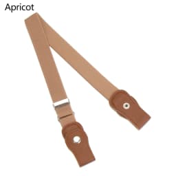 Kids Heart Buckle-Free Elastic Belt Adjustable Stretch Canvas Belt Boys Girls Casual Jeans Pants Dresses Children Belts