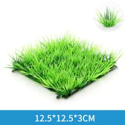 Artificial ABS Plastic Green Grass Plant Lawn Aquatic Aquarium Fish Tank Decor Eco-Friendly Aquarium Ornaments Aquarium Supplies