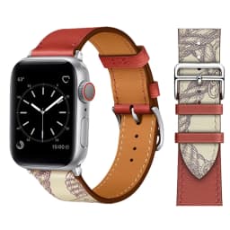 Leather strap For Apple watch band 44mm 45mm 49mm 41mm 40mm Accessorie wristband correa bracelet iWatch series 9 7 8 SE ultra 2