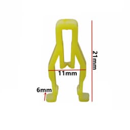 Car U-type Center Console Dashboard Sound Radio CD DVD Navigation Panel Plastic Fasteners Clips Rivet Auto Snap Buckle