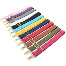 Solid Color Bag Strap for Women Shoulder Handbag Decorative Hand Messenger Belt Bag Accessories Handle Crossbody Wide Strap Part