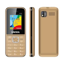 Low Price UNIWA E1802 GSM Feature Phone 1.77" Senior Elder Cellphone Push-button Dual SIM 1800mAh Wireless FM Telephone Portable