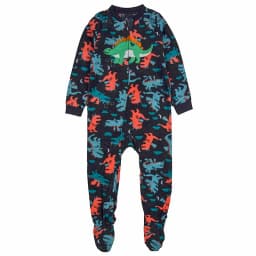 One-Piece Pajamas for Children Aged 3-10, Pajamas for Boys and Girls, Fleece One-Piece Suits, Soft and Warm