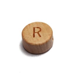20Pcs/lot 10 15mm Mixed Letter Beech Wood Beads Round Flat Alphabet Loose Spacer Beads For Jewelry Making Handmade Diy Bracelet