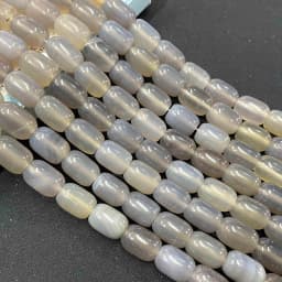 10X14MM Drum Barrel Shape Natural Stone Agates Turquoises Tiger Eye Loose Spacer Beads Charm DIY Handmade Bracelet Necklace