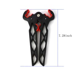 2 sizes of Archery Recurve Bow Stand Hunting Bow Holder Rack Removable Compound Bow Stand Arrow Kicks stand Holder Free shipping