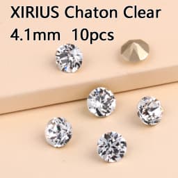 Different Shapes Super Clear 10PCS Rhinestones Glass DIY Accessories Crafts Crystal Jewels Beads For Nail Art Garment Decoration