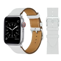 Leather strap For Apple watch band 44mm 45mm 49mm 41mm 40mm Accessorie wristband correa bracelet iWatch series 9 7 8 SE ultra 2