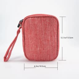 Storage Bag For Travel Carrying UNO Case Compatible Card Game Card Package Key Case Digital Product, Headphone Wire Toys