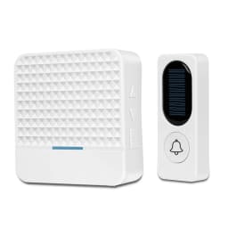Solar Wireless Doorbell Low Power Home IP65 Waterproof 300M Door Bell Chime Outdoor Doorbells