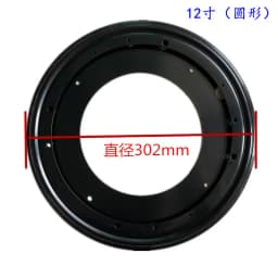 5.5/8/9/12 INCH Black Color Heavy Duty Round Shape Galvanized Lazy Susan Turntable Heavy Duty Bearing Rotating Swivel Plate